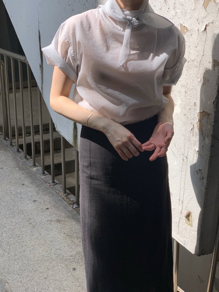 Pomelo - Korean Women Fashion - #womensfashion - Roetie Tie Blouse - 10