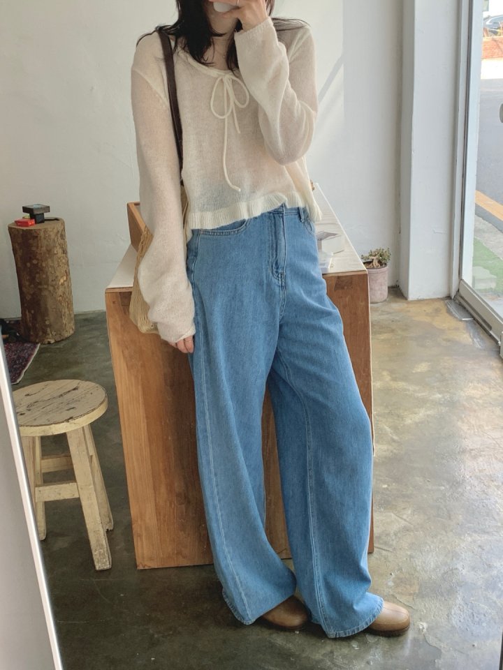 Pomelo - Korean Women Fashion - #womensfashion - Core Summer Denim - 3