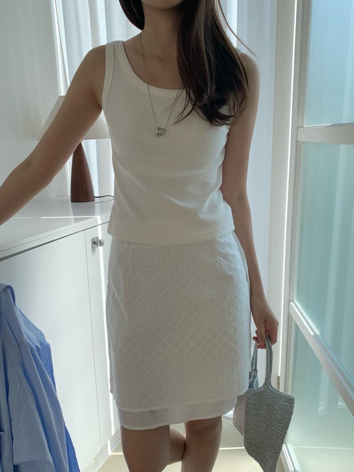 Pomelo - Korean Women Fashion - #womensfashion - Rudy Cutout Sleeveless - 5
