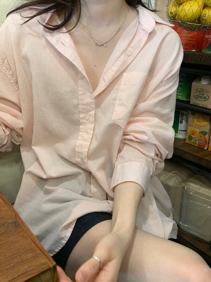 Pomelo - Korean Women Fashion - #womensfashion - Summer Washed Shirt - 11