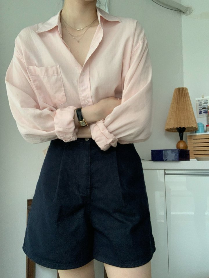 Pomelo - Korean Women Fashion - #womensfashion - Summer Washed Shirt - 7