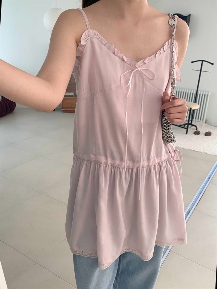 Pomelo - Korean Women Fashion - #womensfashion - Wenzy Frill One-piece - 2