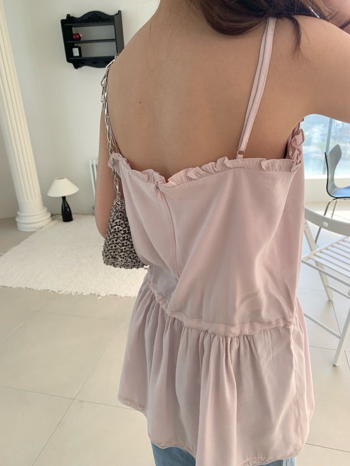 Pomelo - Korean Women Fashion - #momslook - Wenzy Frill One-piece - 4