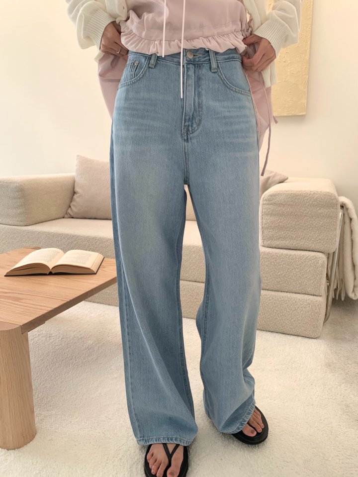 Pomelo - Korean Women Fashion - #womensfashion - Tencel Cotton Summer Denim - 3