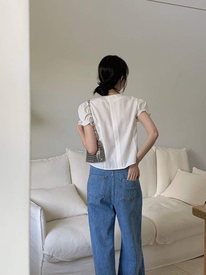Pomelo - Korean Women Fashion - #womensfashion - Core Denim Pants - 6