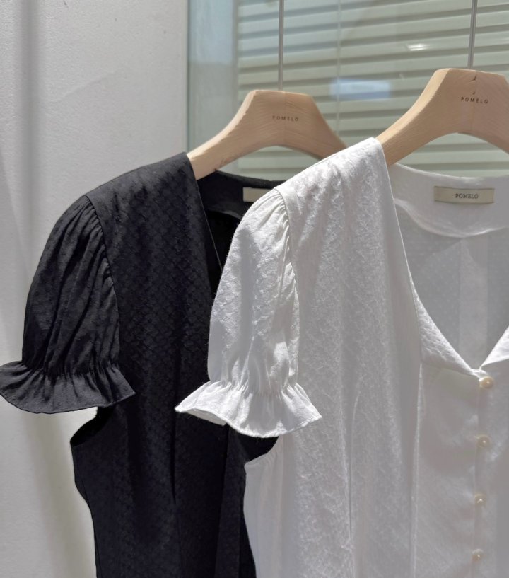 Pomelo - Korean Women Fashion - #womensfashion - Dot Tie Blouse - 11