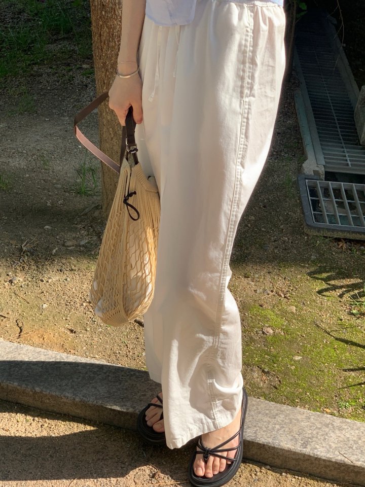 Pomelo - Korean Women Fashion - #womensfashion - Soft Washed Pants - 9