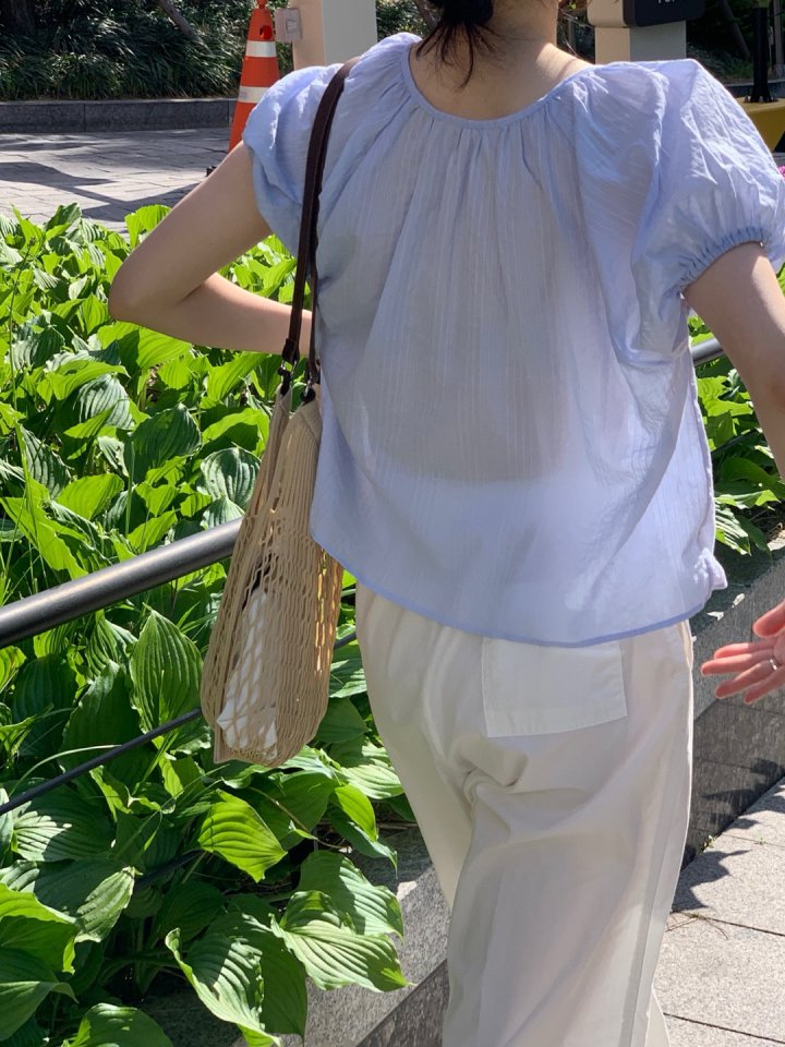 Pomelo - Korean Women Fashion - #momslook - Barnet Blouse - 4