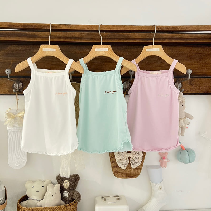 Raleelounge - Korean Children Fashion - #childofig - Love Sleeveless