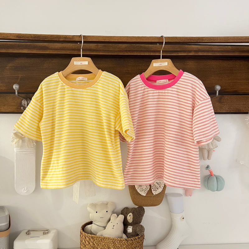 Raleelounge - Korean Children Fashion - #childrensboutique - Pig Towel Tee