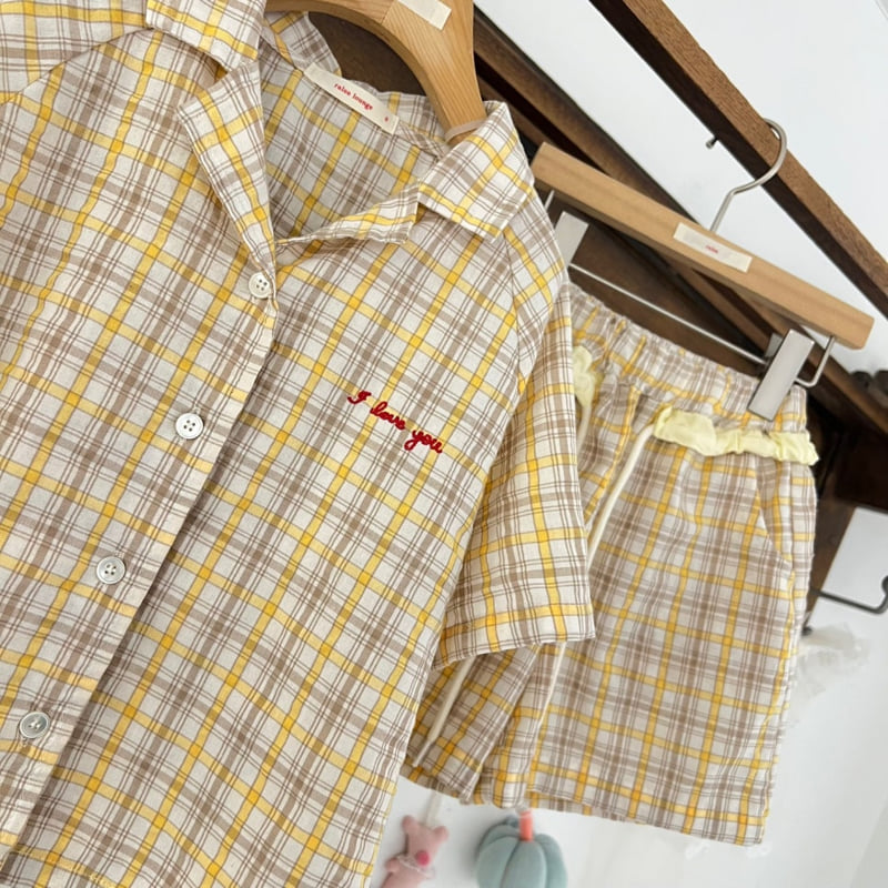 Raleelounge - Korean Children Fashion - #kidzfashiontrend - Y Check Shirt - 6