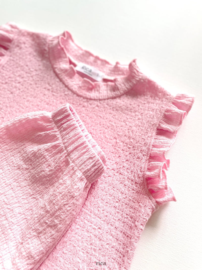 Rica - Korean Children Fashion - #Kfashion4kids - Sage Set - 4