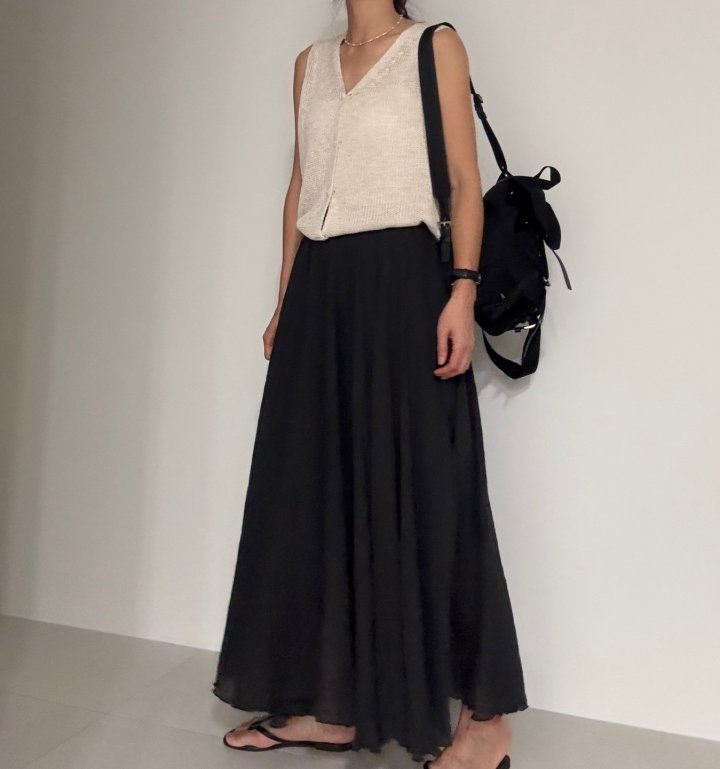 Ripple - Korean Women Fashion - #womensfashion - Flow Skirt - 4