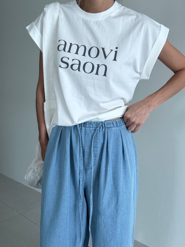 Ripple - Korean Women Fashion - #romanticstyle - Crew Pants