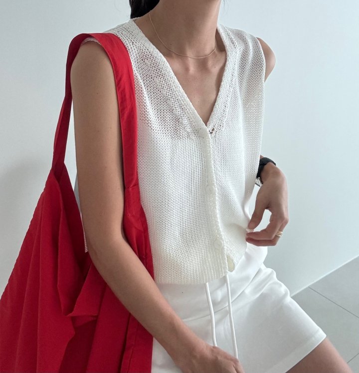 Ripple - Korean Women Fashion - #womensfashion - Annie Knit Vest