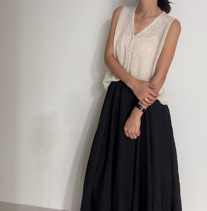 Ripple - Korean Women Fashion - #womensfashion - Annie Knit Vest - 5