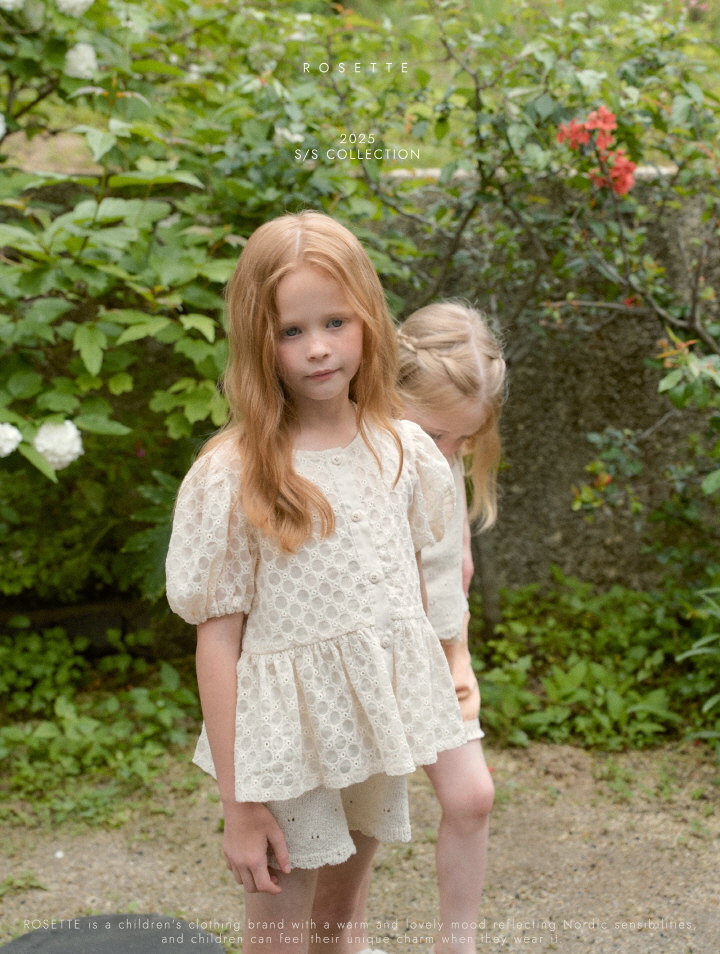Rosette - Korean Children Fashion - #childofig - Giselle Blouse - 3
