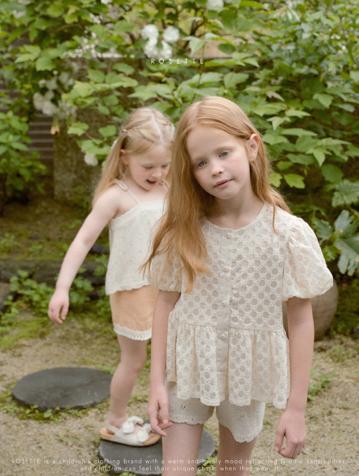 Rosette - Korean Children Fashion - #designkidswear - Giselle Blouse - 5