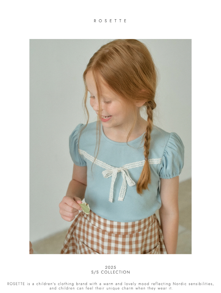 Rosette - Korean Children Fashion - #designkidswear - High Ribbon Tee - 3