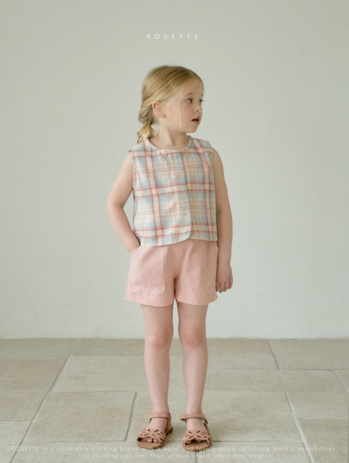 Rosette - Korean Children Fashion - #kidsshorts - Day Vest - 3