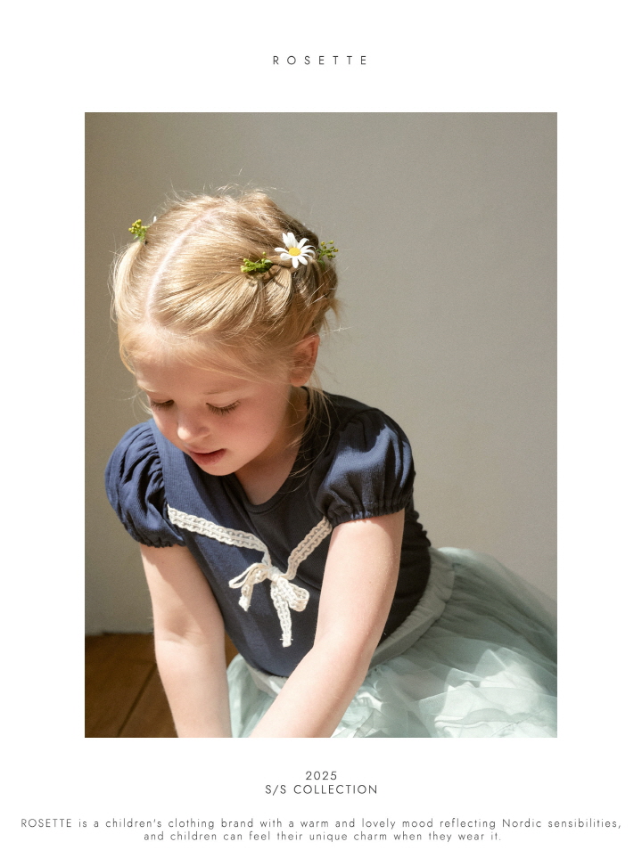 Rosette - Korean Children Fashion - #kidsstore - High Ribbon Tee - 7