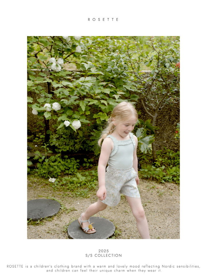 Rosette - Korean Children Fashion - #littlefashionista - Whipping Sleeveless Tee - 9
