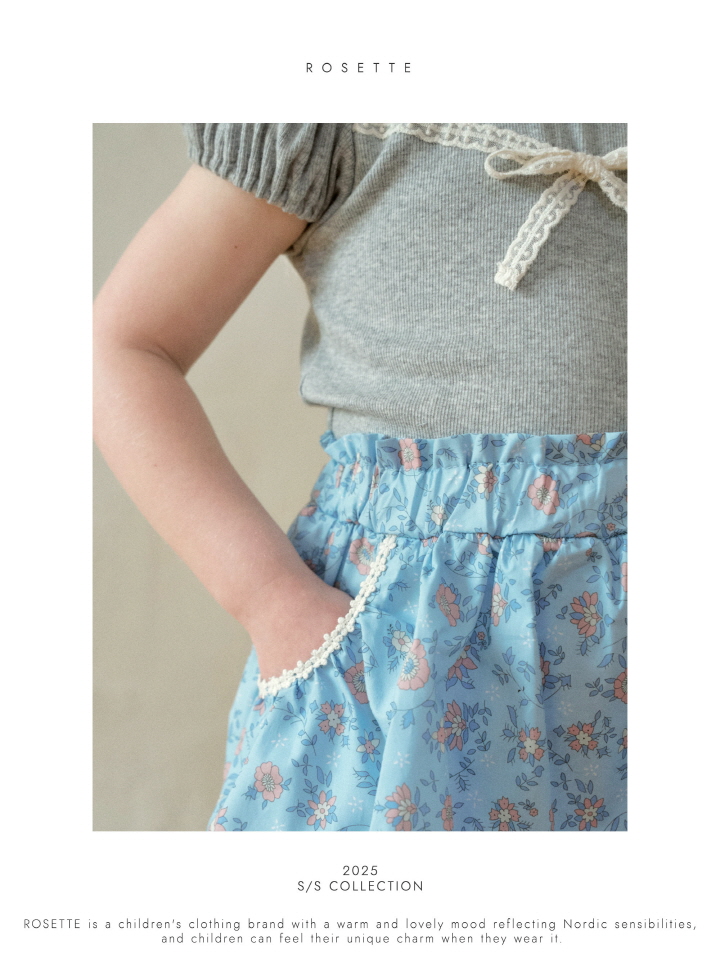 Rosette - Korean Children Fashion - #prettylittlegirls - Rene Skirt