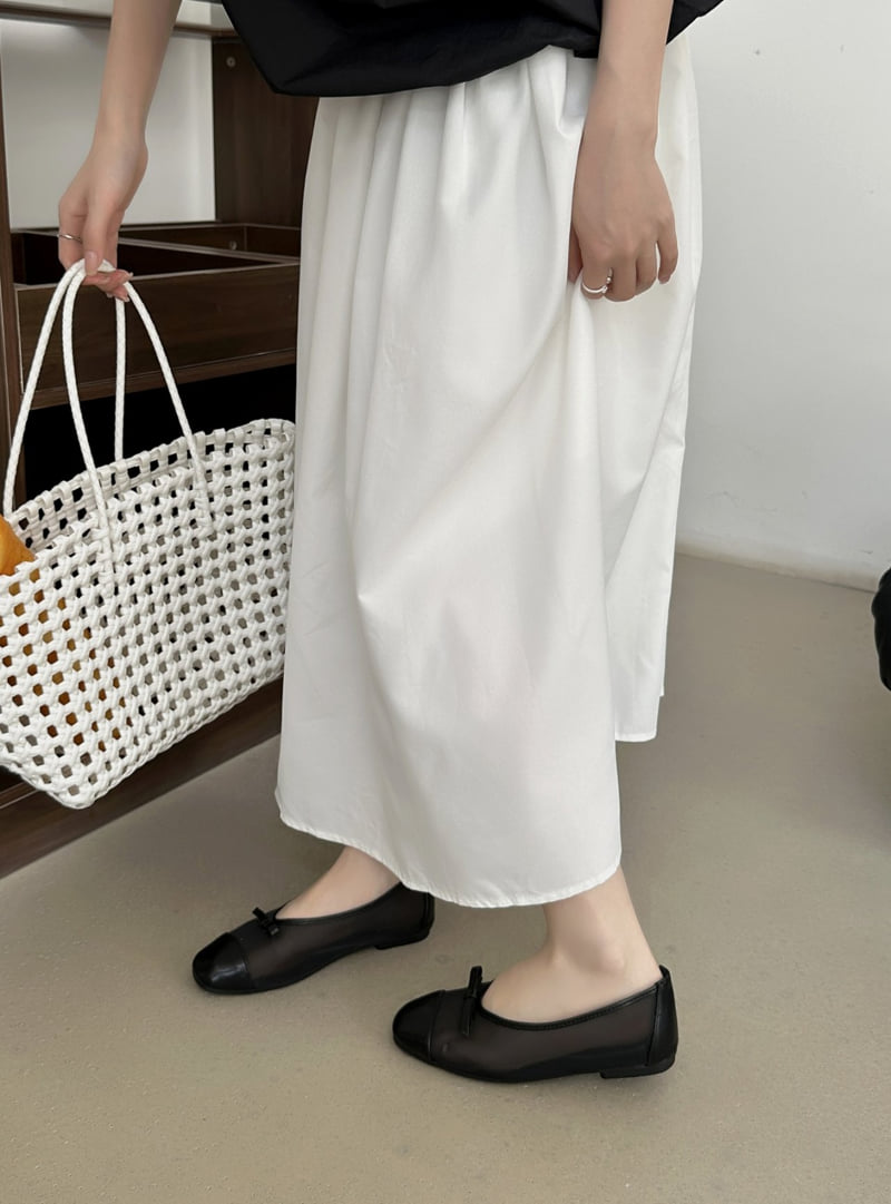 Runa Martin - Korean Women Fashion - #momslook - Combi Ribbon Mesh Flats - 7