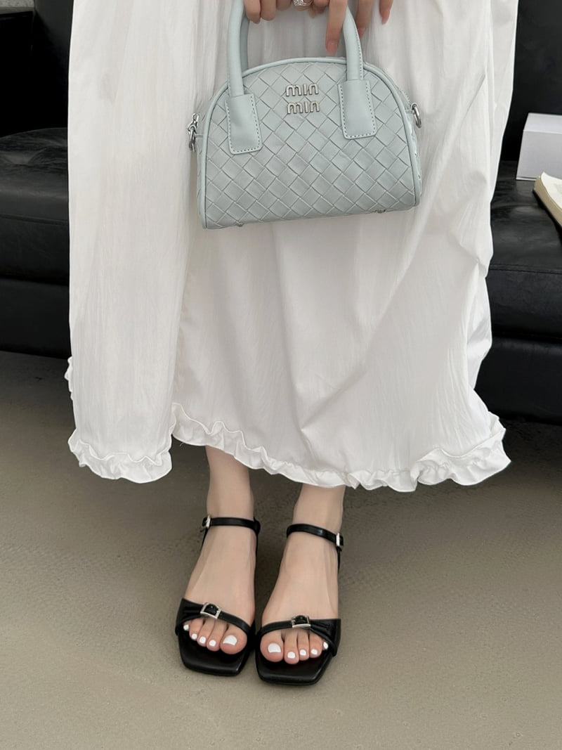 Runa Martin - Korean Women Fashion - #momslook - Square Buckle Strap Sandals - 4