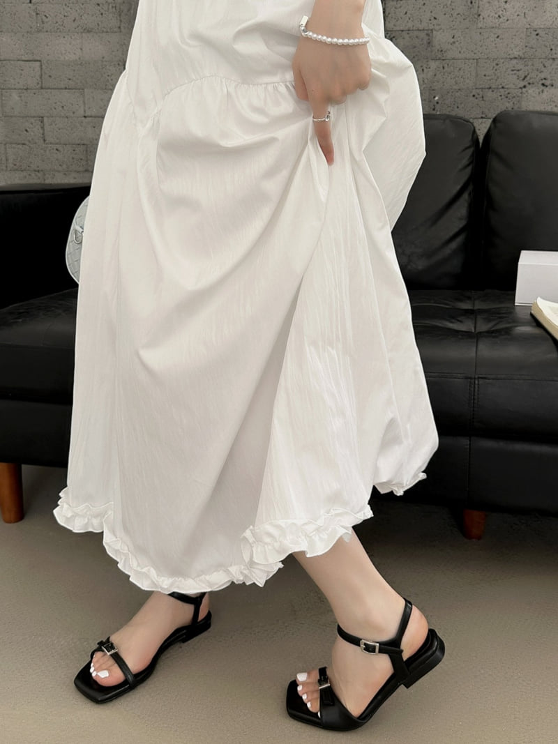 Runa Martin - Korean Women Fashion - #vintageinspired - Square Buckle Strap Sandals - 7
