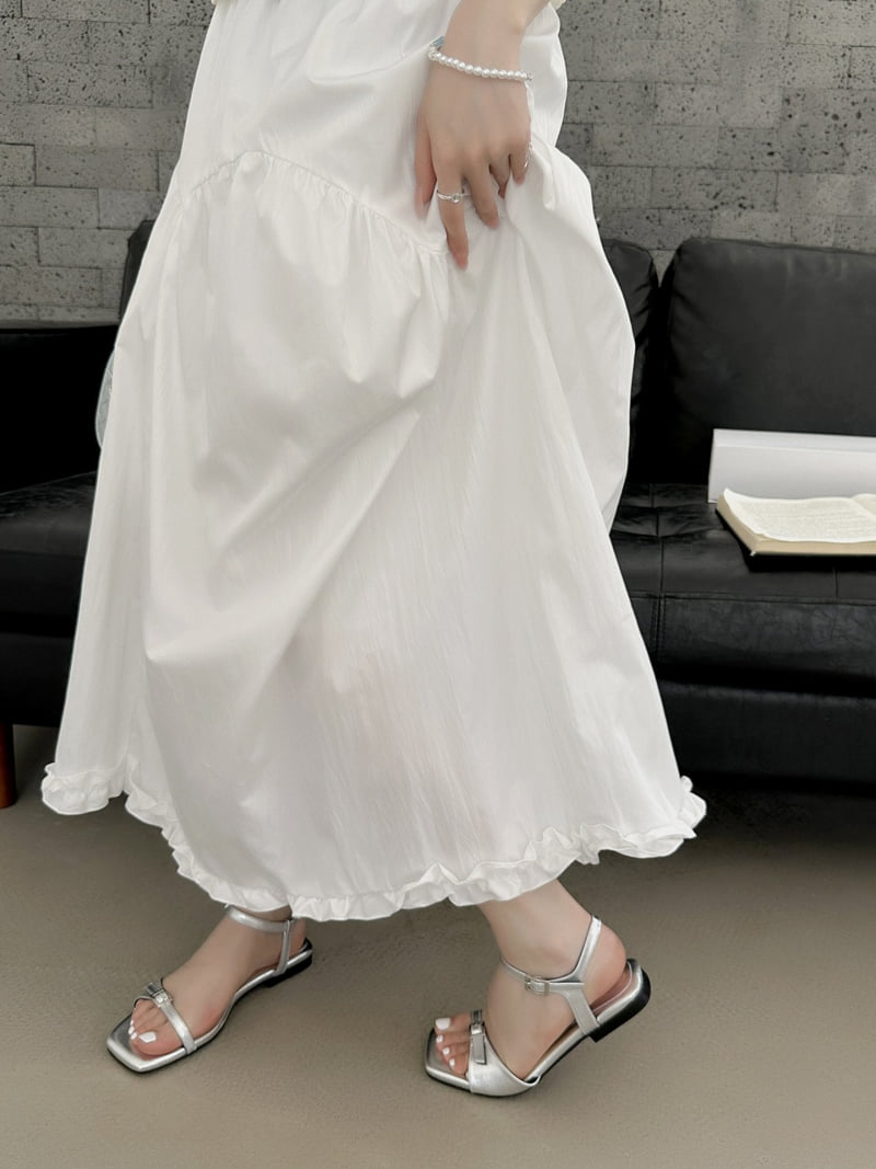 Runa Martin - Korean Women Fashion - #vintagekidsstyle - Square Buckle Strap Sandals - 8