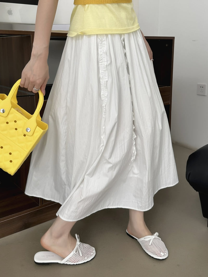 Runa Martin - Korean Women Fashion - #womensfashion - Ribbon Mesh See-Through Sandals - 2