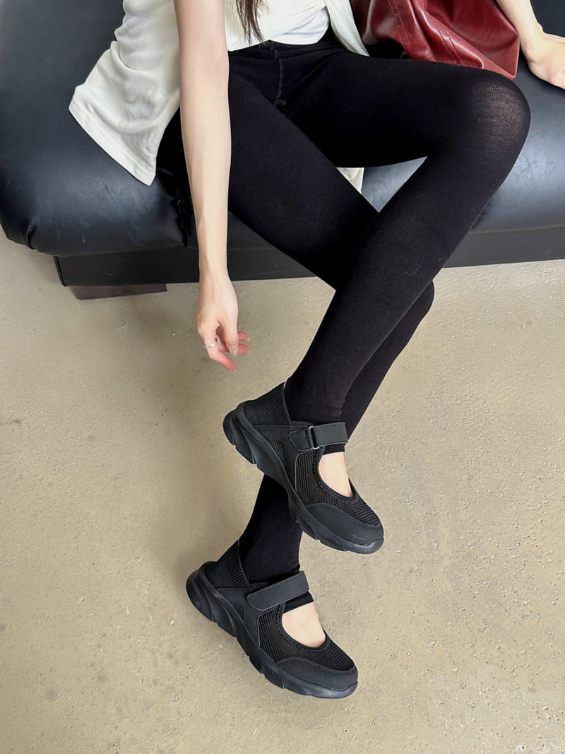 Runa Martin - Korean Women Fashion - #womensfashion - Summer Mesh Mary Jane Sneakers - 10