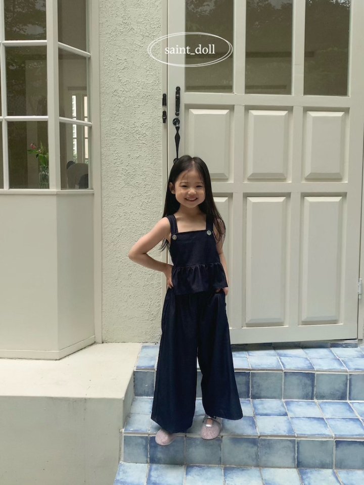 Saint Doll - Korean Children Fashion - #Kfashion4kids - Denim Frill Top - 9