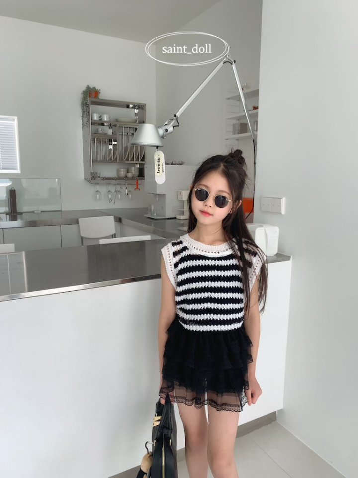 Saint Doll - Korean Children Fashion - #Kfashion4kids - Mua Sleeveless Knit - 6
