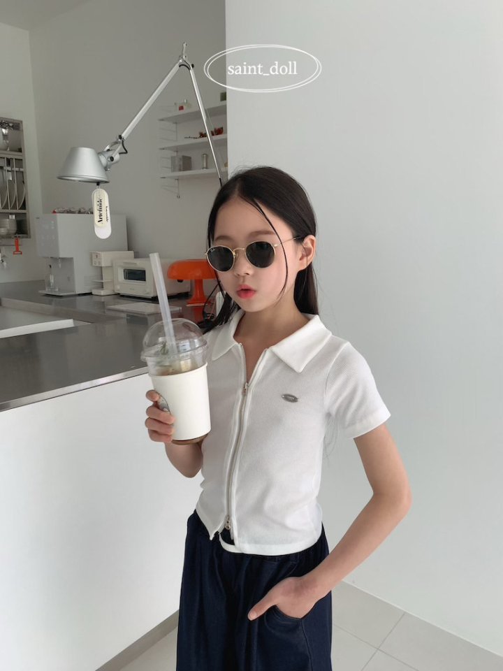 Saint Doll - Korean Children Fashion - #childofig - Clip Short Zip-up Jacket - 11