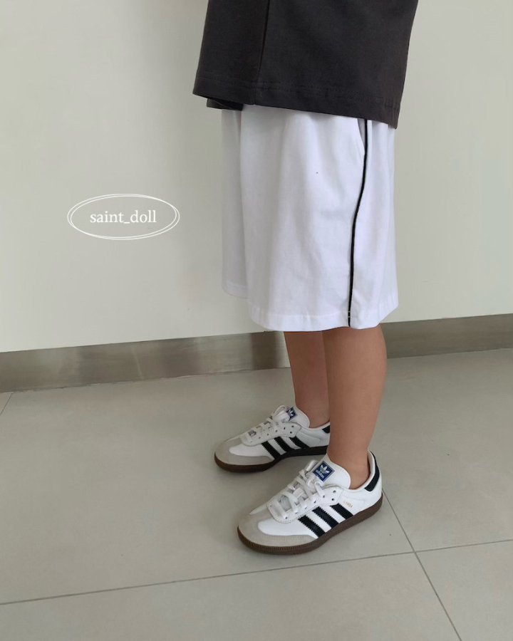 Saint Doll - Korean Children Fashion - #childofig - Piping Cotton Shorts - 7