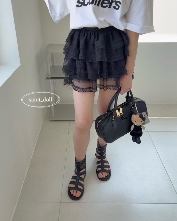 Saint Doll - Korean Children Fashion - #childrensboutique - Rumi Tiered Skirt (Junior) - 8