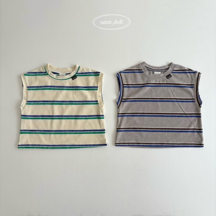 Saint Doll - Korean Children Fashion - #designkidswear - Punk ST Sleeveless
