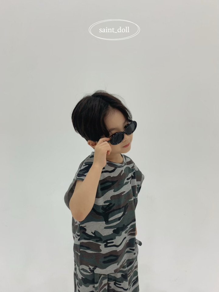 Saint Doll - Korean Children Fashion - #kidzfashiontrend - Sleeveless Label Tee - 6
