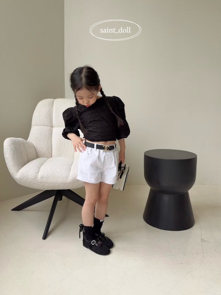 Saint Doll - Korean Children Fashion - #kidzfashiontrend - Roro Shorts (White) - 9