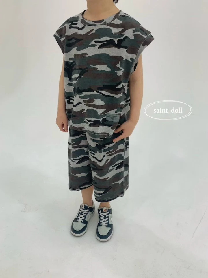 Saint Doll - Korean Children Fashion - #littlefashionista - Sleeveless Label Tee - 8