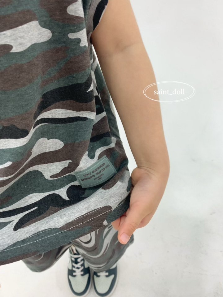 Saint Doll - Korean Children Fashion - #magicofchildhood - Sleeveless Label Tee - 9