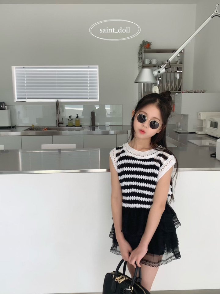 Saint Doll - Korean Children Fashion - #magicofchildhood - Mua Sleeveless Knit - 8