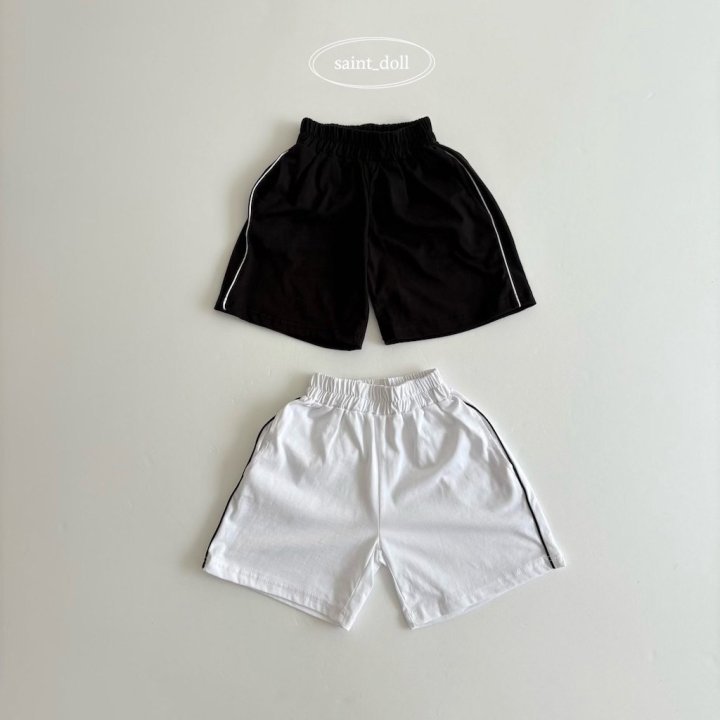 Saint Doll - Korean Children Fashion - #magicofchildhood - Piping Cotton Shorts