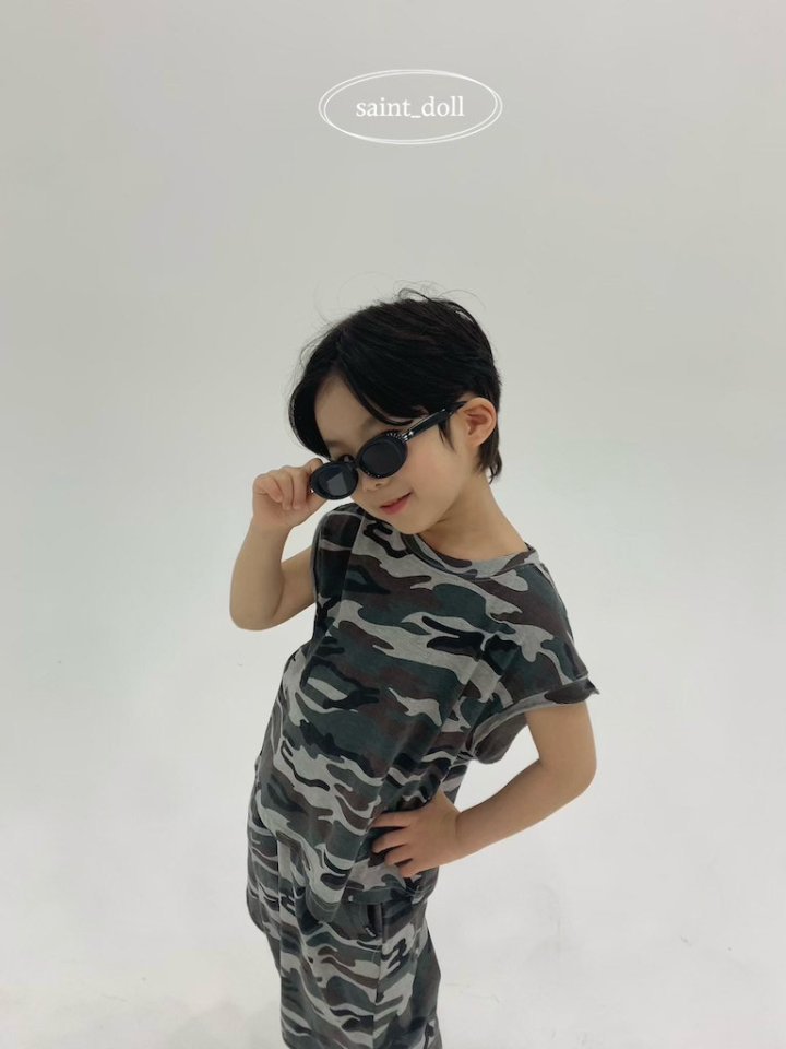 Saint Doll - Korean Children Fashion - #minifashionista - Sleeveless Label Tee - 10