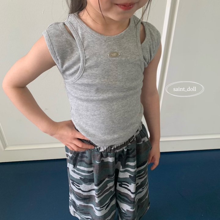 Saint Doll - Korean Children Fashion - #stylishchildhood - Zero Top Sleeveless - 5