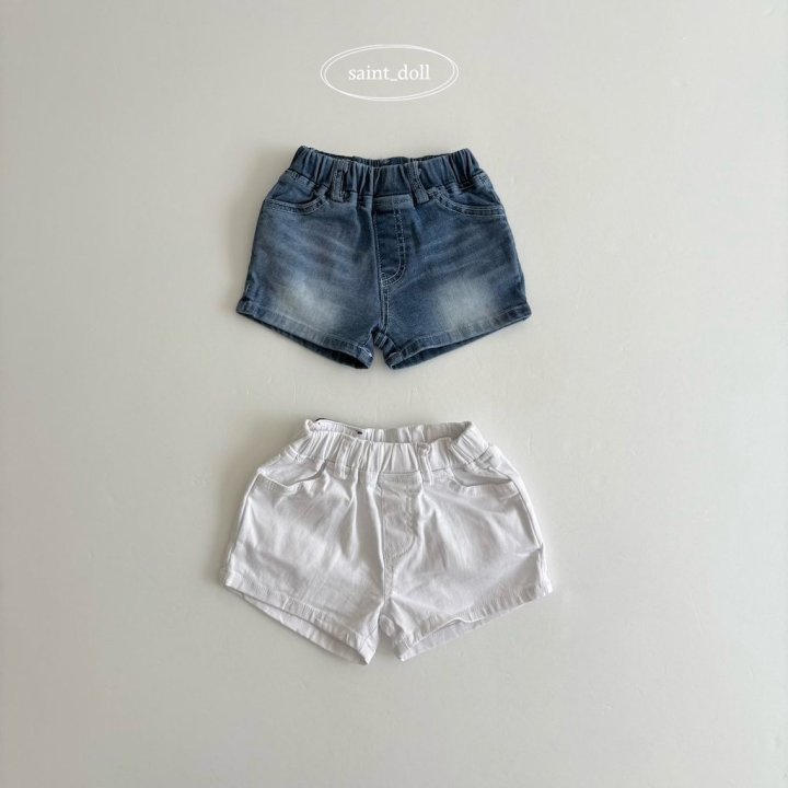 Saint Doll - Korean Children Fashion - #stylishchildhood - Roro Shorts (White)