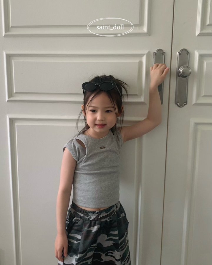 Saint Doll - Korean Children Fashion - #todddlerfashion - Zero Top Sleeveless - 4