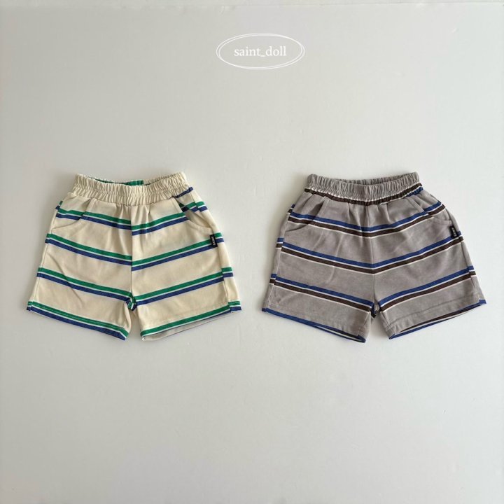 Saint Doll - Korean Children Fashion - #toddlerclothing - Surf Banding Shorts